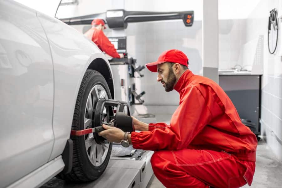 waktu spooring ban mobil