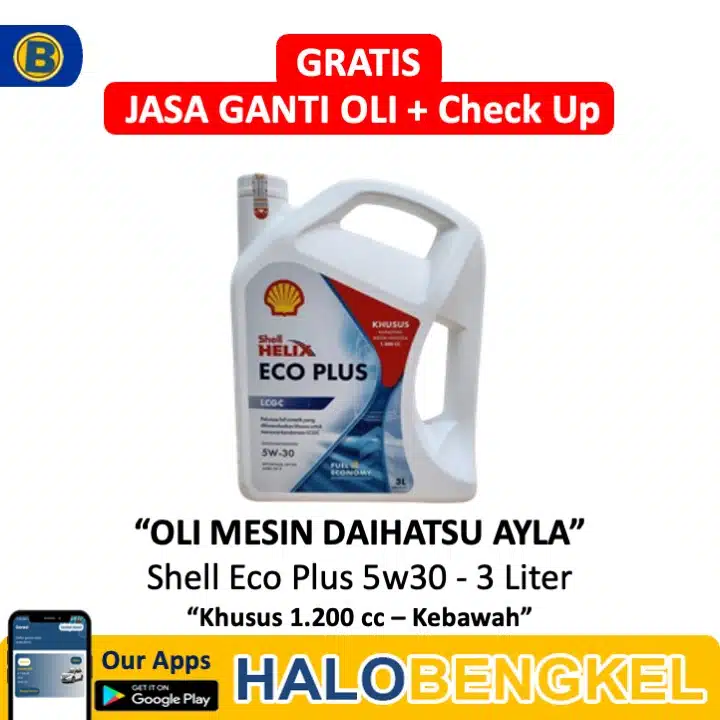 Shell Helix 5w-30 Oli Mesin Daihatsi Ayla