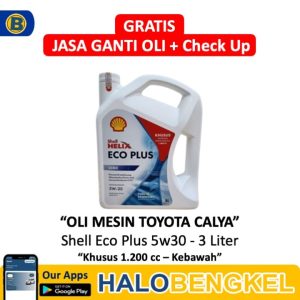 Shell Helix Oli Mesin Toyota Calya